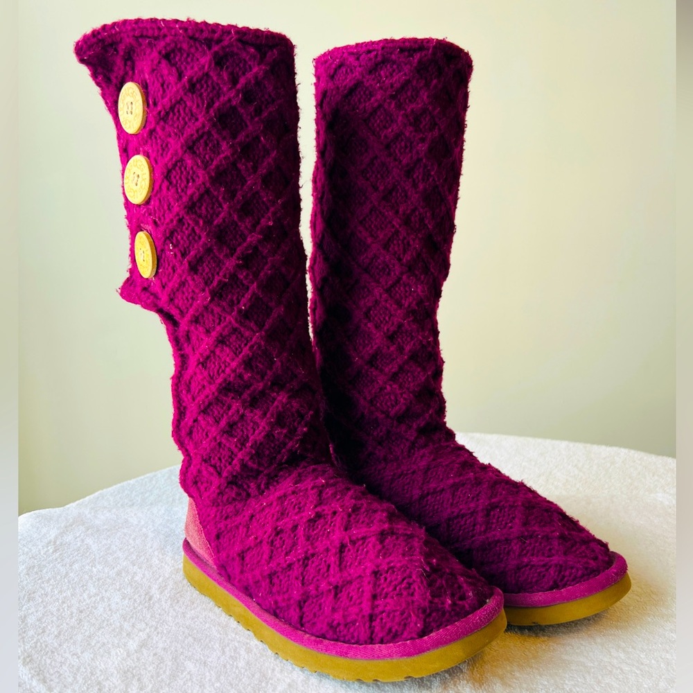 Ugg Classic Cable Knit Bootie - image 2